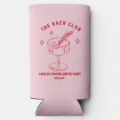 Custom Bach Party,Wedding Weekend Selters Dosenkühler (Rückseite)