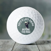 Custom Bachelor Party Bevorzugen Golf Trip Trauzeu Golfball