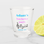 Custom Bachelor Party Shooting Glass Schnapsglas (Vorderseite)