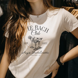 Custom Bachelorette Bach Club Gefallen an der Bach T-Shirt