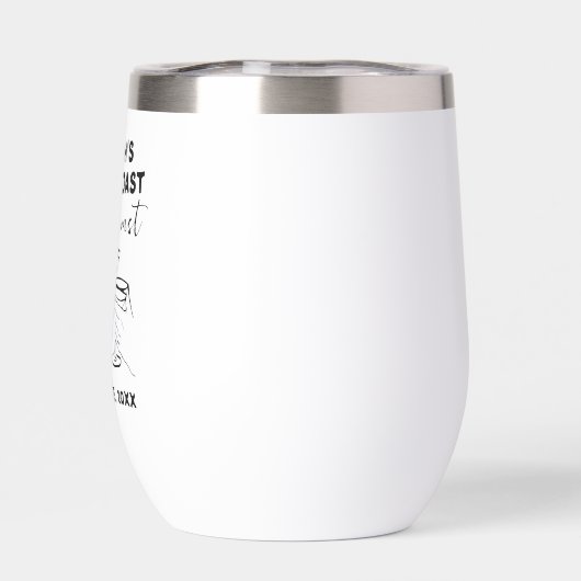 Custom Bachelorette Letzten Toast auf der Küste Pa (Rückseite)