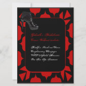 Custom Bachelorette Locarno Einladung (Rückseite)