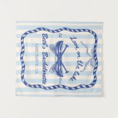 Custom Bachelorette | Love on the Lake Wandteppich (Vorderseite (Horizontal))