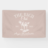 Custom Bachelorette The Bach Club Foto Hintergrund Banner (Horizontal)
