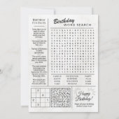 Custom Back in 2009 Newspaper Birthday Card, Trend Feiertagskarte (Rückseite)