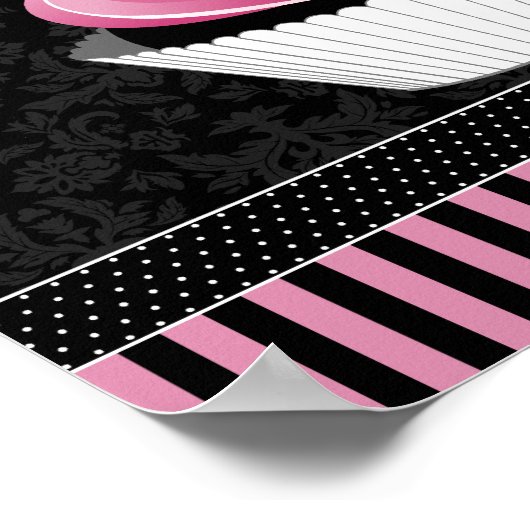 CUSTOM Bäckereiposter Poster (Ecke)