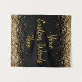 Custom Background Birthday Party Foto Stand Wandteppich (Vorderseite (Horizontal))