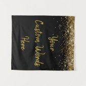 Custom Background Birthday Party Foto Stand Wandteppich (Vorderseite (Horizontal))