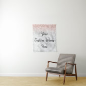 Custom Background Birthday Party Marble Foto Stand Wandteppich (Beispiel)