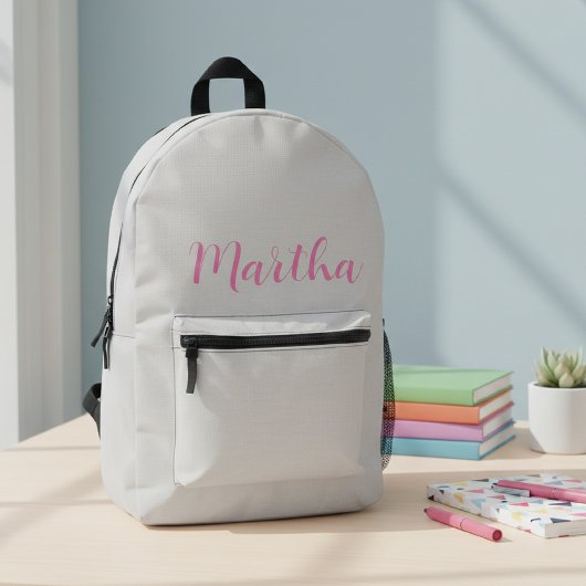 Custom backpack, personalized school bags  bedruckter rucksack