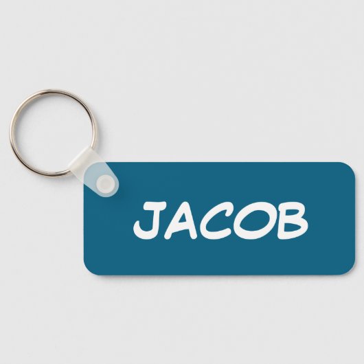 Custom Backpack Tag Schlüsselanhänger (Rückseite)