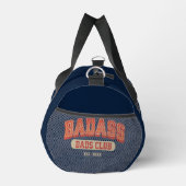 Custom Badass Vater Club Retro Cooler Trendy Fun Duffle Bag (Rechts)