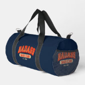 Custom Badass Vater Club Retro Cooler Trendy Fun Duffle Bag (Rechte Ecke)