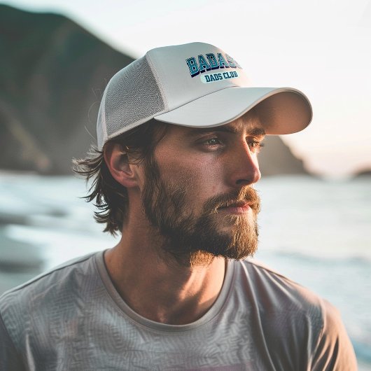 Custom Badass Vater Club Retro Cooler Trendy Fun Truckerkappe