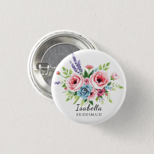 Custom badge,  Event pin, Wedding gift Button (Vorne & Hinten)