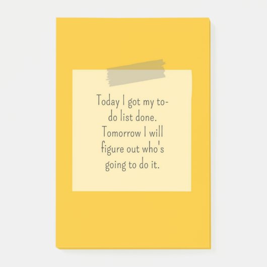 Custom Badge Logo Design Post-it Klebezettel (Vorderseite)