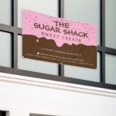 CUSTOM Baker Zuckerguss Tropfen bunte Sprinklen Banner (Äußeres Gebäude)