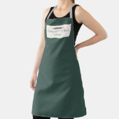 Custom Bakery Name Army Green Koch oder Mitarbeite Schürze (InSitu)