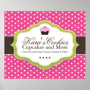 Custom Bakery Poster