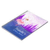 Custom ballerina dance journal notizblock (Linke Seite)
