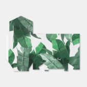 Custom Banana Leaf Print Fevor Box Geschenkschachtel (Ungefaltet)
