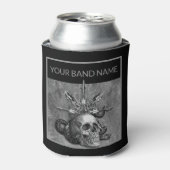 Custom Band Merch Skull Rock Musician Metal Music Dosenkühler (Kanne Vorderseite)