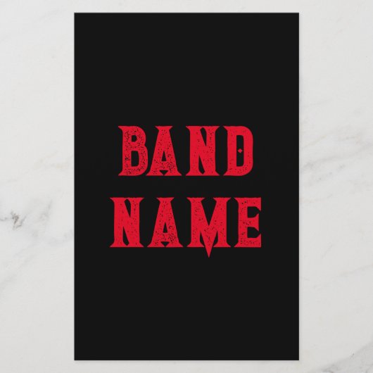 Custom Band Merge Flyer (Vorne)