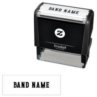 Custom Band Merge Permastempel