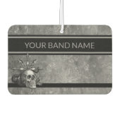 Custom Band Merge Rocker Skull Rock & Roll Musik A Autolufterfrischer (Vorderseite)