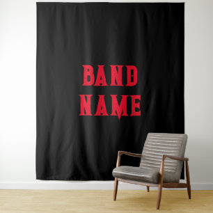 Custom Band Merge Wandteppich