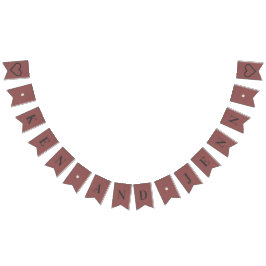 Custom Banner - Blushing Champagne Hochzeit