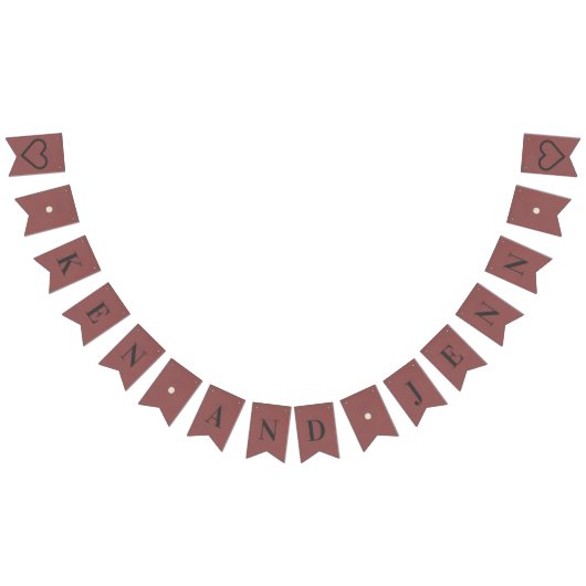 Custom Banner - Blushing Champagne Hochzeit (Alle)