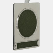 Custom Banner Ornament - Moss Green Duo (Rechts)