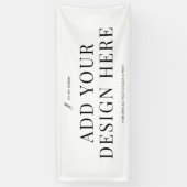 Custom Banner Printing Outdoor & Indoor Signage (Vertikal)