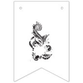 Custom Banners ・ Festivals & Garlan Wimpelkette (Zweite Fahne)