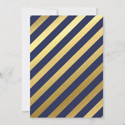 CUSTOM Bar Mitzvah Einladung für die Zacharenflott (Rückseite)