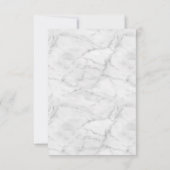 CUSTOM Bar Mitzvah Gehäuse Brandon grau + gold Einladung (Rückseite)