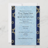 Custom Bar Mitzvah Invitations (2014) Einladung (Vorderseite)
