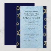 Custom Bar Mitzvah Invitations (2014) Einladung (Vorne/Hinten)