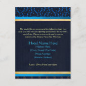 Custom Bar Mitzvah Unterkunft Karten (Vorderseite)