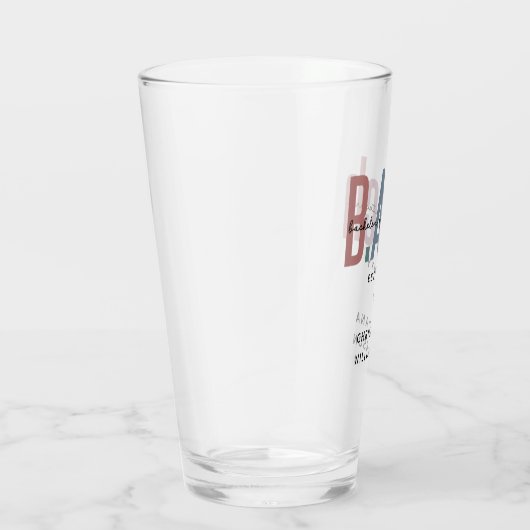Custom BArch Bachelor of Architecture Abschluss Glas (Rechts)