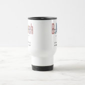 Custom BArch Bachelor of Architecture Abschluss Reisebecher (Mittel)