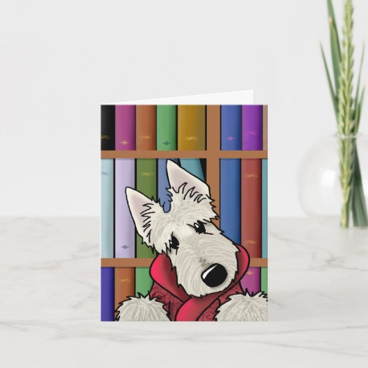 Custom Barkley Greeting Cards Feiertagskarte (Vorderseite)