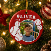 Custom Baseball Ball Red Sports Foto