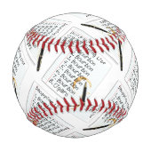 CUSTOM BASEBALL - BOURBON LOVERS SHOPPPING LISTE (Vorderseite)