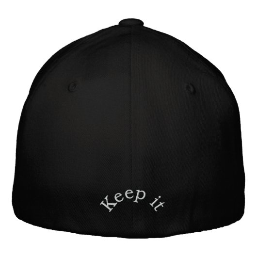 Custom Baseball Cap Bestickte Baseballkappe (Rückseite)