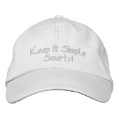 Custom Baseball Cap Bestickte Baseballkappe (Vorderseite)