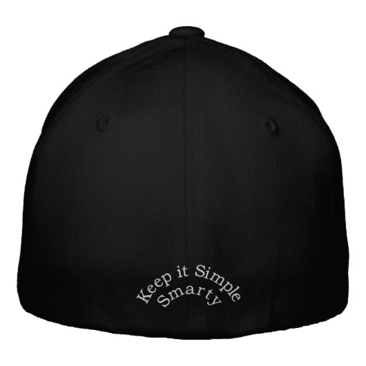 Custom Baseball Cap Bestickte Baseballkappe (Rückseite)