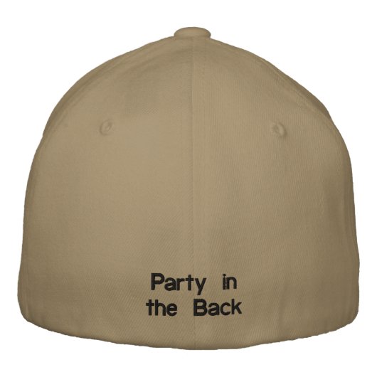 Custom Baseball Cap Bestickte Kappe (Rückseite)