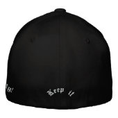 Custom Baseball Cap Bestickte Kappe (Rückseite)